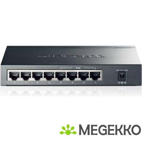 TP-Link 8-Port Switch Gigabit TL-SG1008P PoE, Computers en Software, Overige Computers en Software, Nieuw, Verzenden