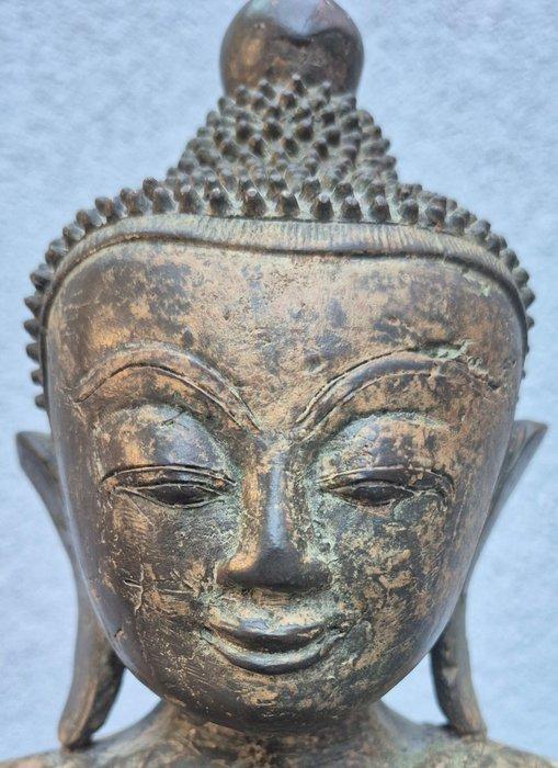 Buddha 54 cm - Brons - Birma (Myanmar), Antiek en Kunst, Kunst | Niet-Westerse kunst