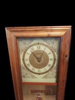 Klok - Hout - 1960-1970 - Horloge publicitaire, Antiek en Kunst