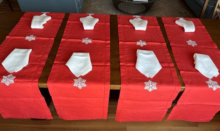 Cristina Linassi- Venezia - Tafelkleed (12) - 170 cm - 37 cm, Antiquités & Art, Antiquités | Meubles | Tables