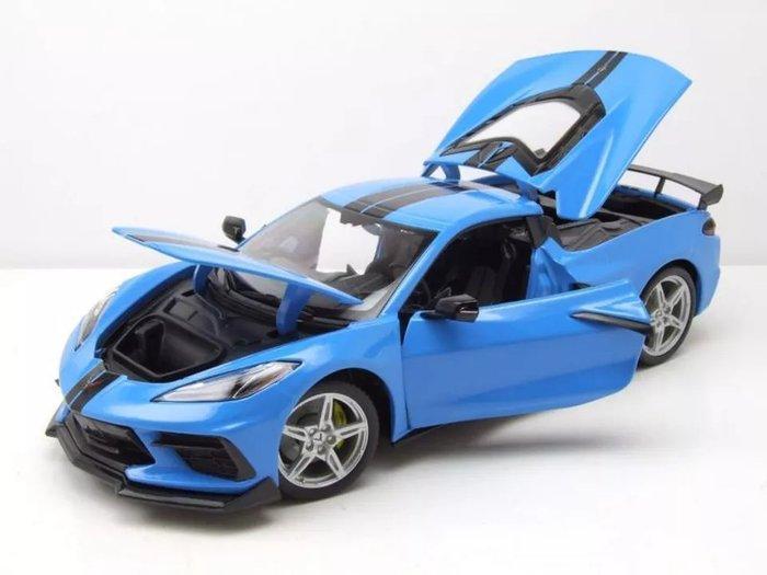Maisto 1:18 - Voiture miniature - Chevrolet Corvette 2020, Hobby en Vrije tijd, Modelauto's | 1:5 tot 1:12