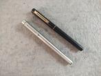 Sheaffer - 2 Plumas Sheaffer Targa laca negra y acero. Años, Verzamelen, Nieuw