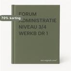 FORUM ADMINISTRATIE NIVEAU 3/4 WERKB DR 1 9789003426123, Boeken, Verzenden, Gelezen