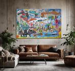 Vit Navratil - Stories of the Beginning (XXL)- Hand-painted, Antiek en Kunst