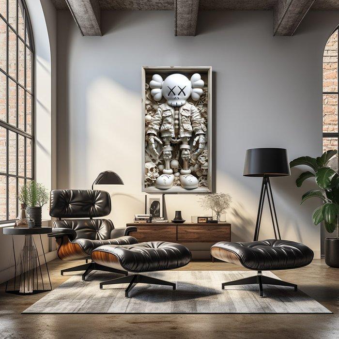 Artxlife - Skeleton Kaws in Box Fortnite [XXL], Games en Spelcomputers, Spelcomputers | Overige Accessoires