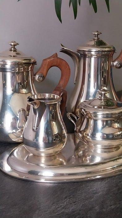 Maison Roux Marquiand - Koffie- en theeservies - Verzilverd, Antiek en Kunst, Antiek | Meubels | Tafels