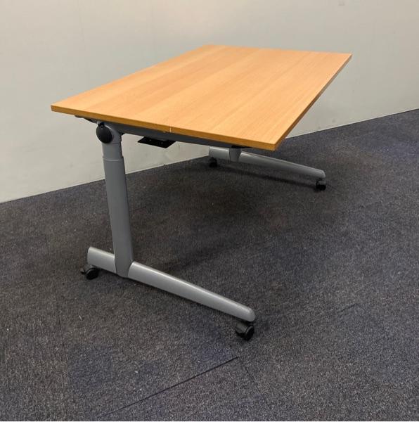 Ahrend bureau 120x80 cm, hoogte instelbaar, verrijdbaar,, Maison & Meubles, Bureaux, Bureau