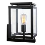 Strak & modern De Vecht Muurlamp Zwart Buitenverlichting, Tuin en Terras, Buitenverlichting, Verzenden, Nieuw