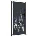Poort 105x205cm Antraciet - Retour Deal - Tuin veilig!, Verzenden, Nieuw