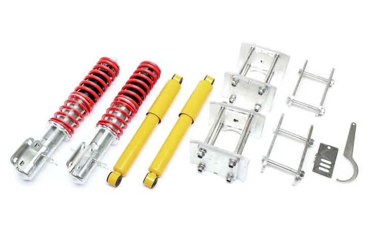 Volkswagen Caddy I schroefset verlagingsset, Auto-onderdelen, Ophanging en Onderstel, Nieuw, Ophalen of Verzenden