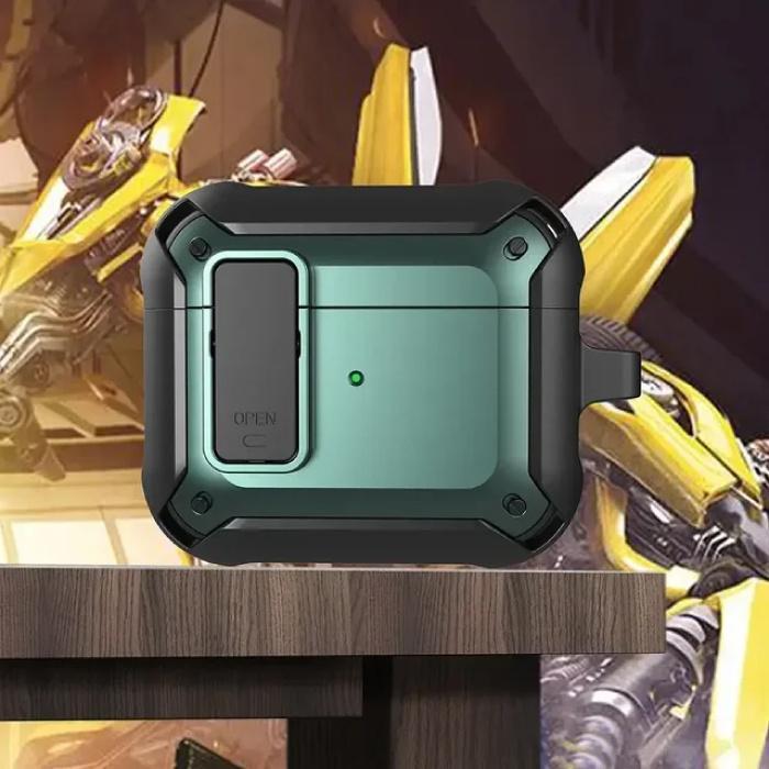 Shockproof Hoesje voor AirPods Pro 2 - Met Slot en, Telecommunicatie, Mobiele telefoons | Hoesjes en Screenprotectors | Overige merken