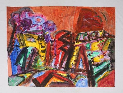 Ad Snijders (1929-2010) - Untitled, Antiek en Kunst, Kunst | Schilderijen | Modern