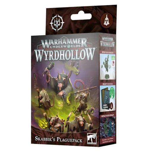 Warhammer Underworlds Wyrdhollow Skabbiks Plaguepack, Hobby & Loisirs créatifs, Wargaming, Enlèvement ou Envoi