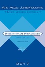 Ars Aequi Jurisprudentie - Internationaal privaatrecht, Gelezen, Asser Instituut, Verzenden