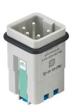 Harting Han 4A-M-QL Connecteur Mâle DInsertion 4P+PE -, Bricolage & Construction, Verzenden