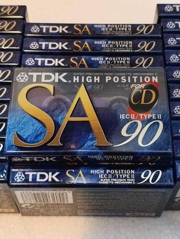 30 x TDK - SA 90 Super Avilyn Cassette audio vierge