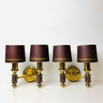 Wandlamp (2) - Exclusieve Duitse Schröder Co 1960 muurlampen, Antiek en Kunst