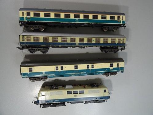 Lima H0 - Ensemble de train (4) - Lima E-Lok BR 111 avec 3, Hobby en Vrije tijd, Modeltreinen | H0
