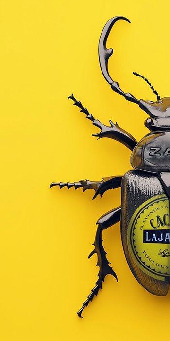 F2B - BeetleCan Zan 1I8, Antiek en Kunst, Kunst | Schilderijen | Modern