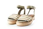 Tamaris Sandalen in maat 40 Groen | 5% extra korting, Tamaris, Verzenden, Sandalen of Muiltjes, Gedragen