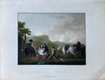 Wouvermann / Payne: A Hunting Scene / Eine Jagd-Scene -, Antiek en Kunst