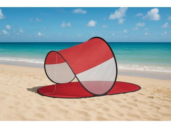 Veiling - Strandtent opklapbaar - rood, Kinderen en Baby's, Speelgoed | Speeltenten