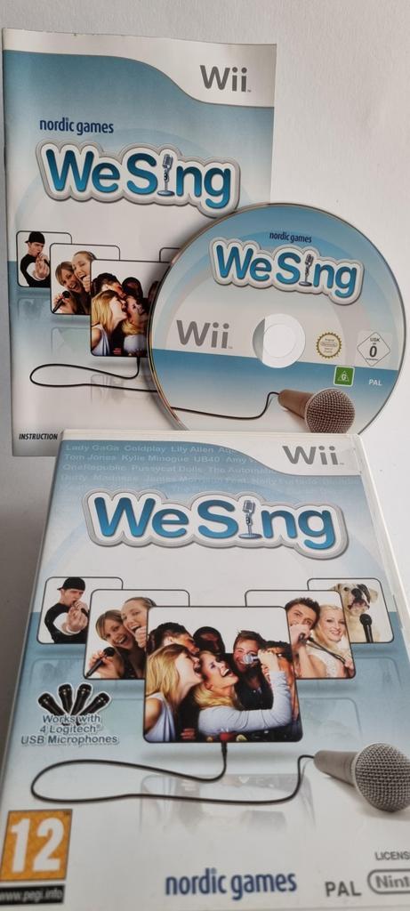We Sing Nintendo Wii, Consoles de jeu & Jeux vidéo, Jeux | Nintendo Wii, Enlèvement ou Envoi