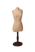 *TIP*  Buste vrouw miniatuur beige 3/4 model op poot BC401-, Articles professionnels, Aménagement de Bureau & Magasin | Commerce & Inventaire