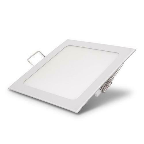LED inbouw downlight vierkant 3W 85x85mm Euro stekker, Maison & Meubles, Lampes | Plafonniers, Envoi