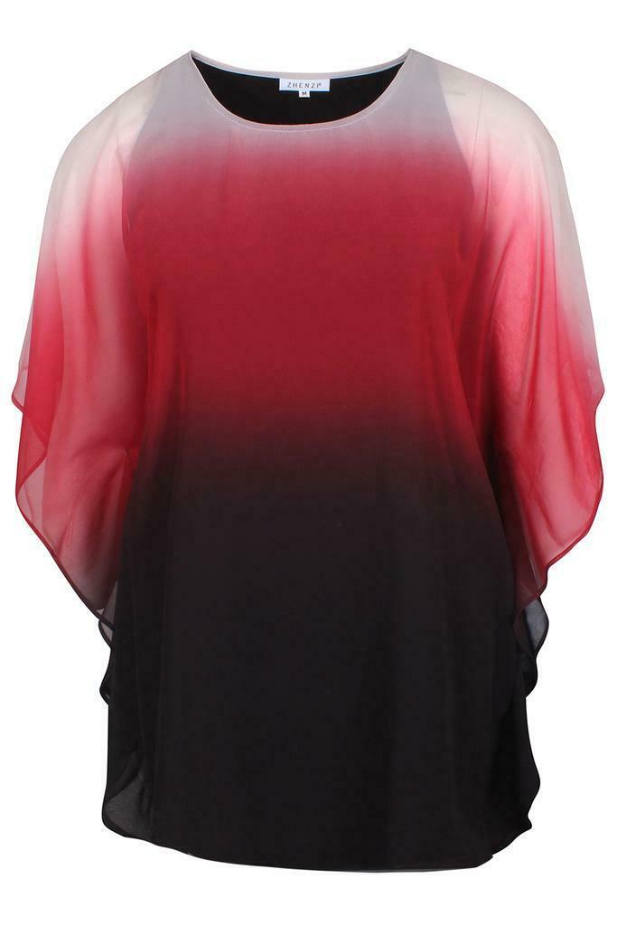 Tuniek PAVO Zhenzi kaftan dip dye maat 50/52, Kleding | Dames, Blouses en Tunieken, Verzenden
