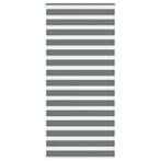 Donkergrijs Zebra Rolgordijn 115x200 - Tweede Kansje -35%..., 100 tot 150 cm, Verzenden, Nieuw, 150 tot 200 cm