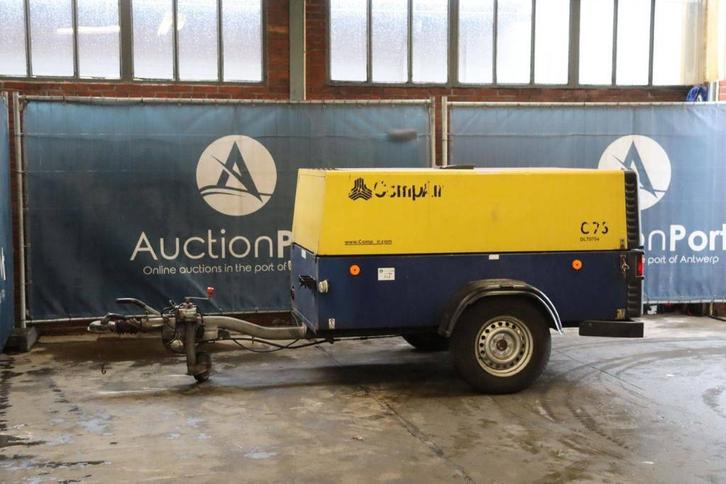 Veiling: Compressor Compair C76 Diesel 7bar 2012, Zakelijke goederen, Machines en Bouw | Pompen en Compressoren, Ophalen