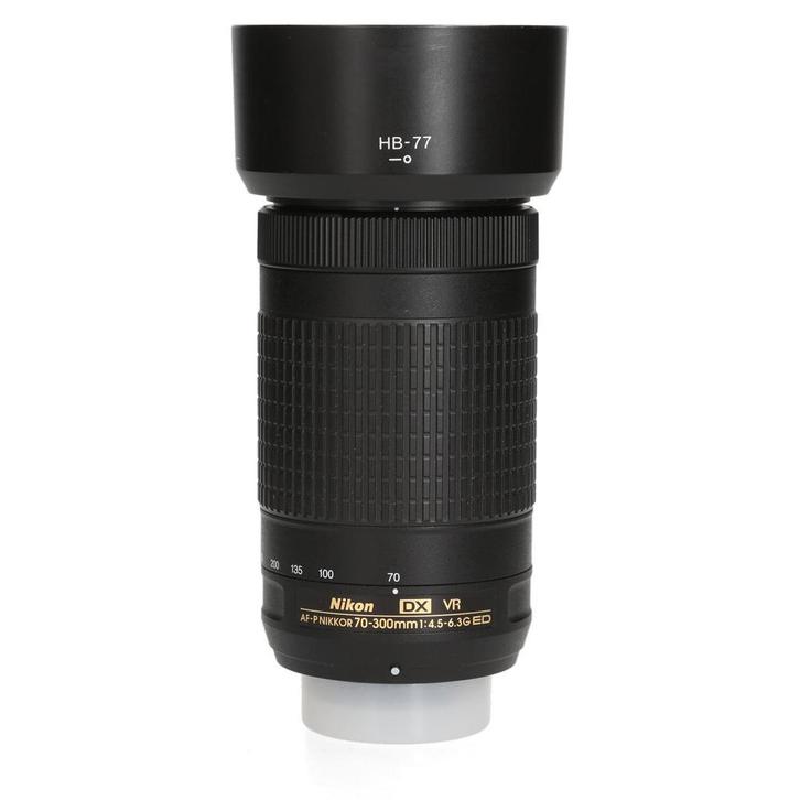 Nikon AF-P 70-300mm F4.5-6.3 G ED VR DX, Audio, Tv en Foto, Foto | Lenzen en Objectieven, Zo goed als nieuw, Ophalen of Verzenden