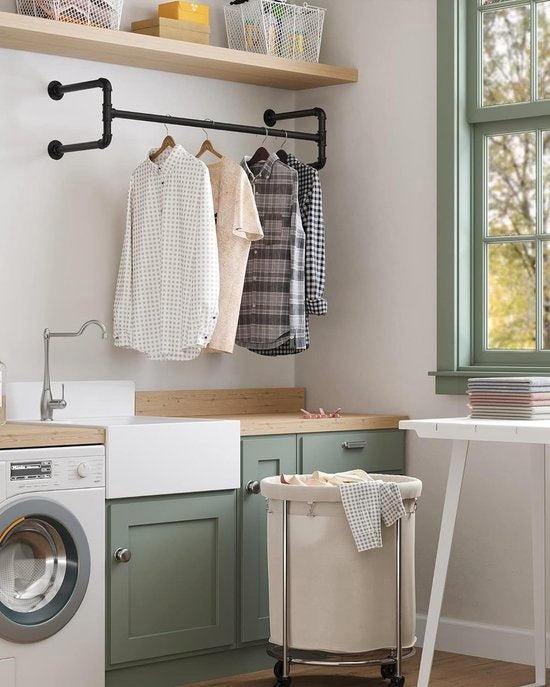 2dekans | kledingrek - Kledingstang zwart metaal -, Vêtements | Femmes, Portants à vêtements, Enlèvement ou Envoi