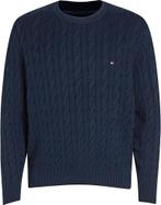 Tommy Hilfiger Pullover Cable Navy maat Maat 52/54 (L) Heren, Kleding | Heren, Truien en Vesten, Maat 52/54 (L), Tommy Hilfiger