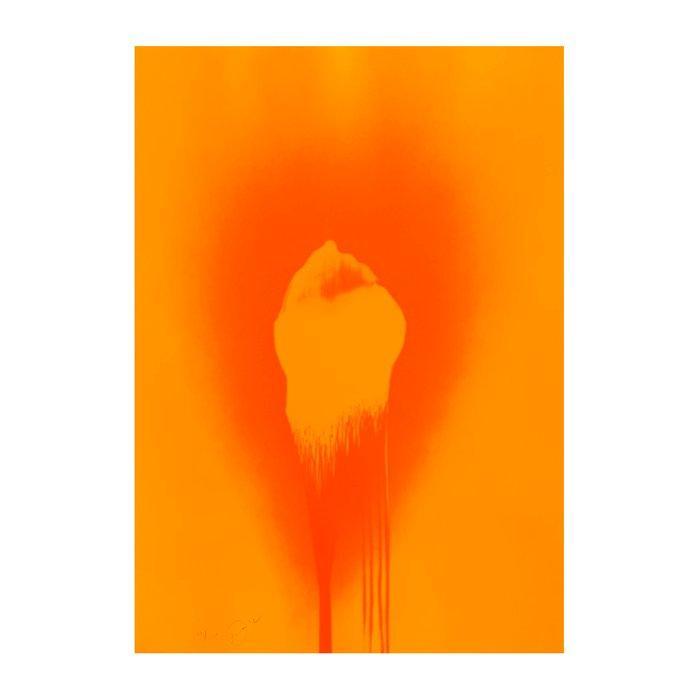 Otto Piene (1928-2014) - Orange Yellow First, Antiek en Kunst, Antiek | Overige Antiek
