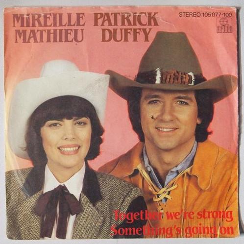 Mireille Mathieu and Patrick Duffy - Together were strong..., Cd's en Dvd's, Vinyl Singles, Single, Gebruikt, 7 inch, Pop