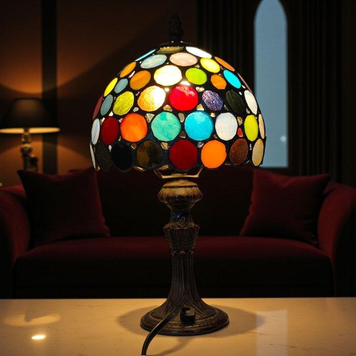 Lamp - Glas, Metaal - Tiffany Style, Huis en Inrichting, Overige Huis en Inrichting