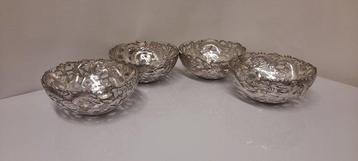 Luen Hing - Chinese Export Silver - Bol (4) - Argent