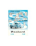 1960 PANHARD PL17 F50 & F65 BROCHURE FRANS, Nieuw