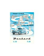 1960 PANHARD PL17 F50 & F65 BROCHURE FRANS