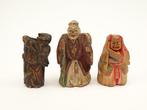 Netsuke Lot Bois et Os - Bois - Japon - 19/20e siècle, Antiquités & Art