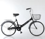 Vouwfiets 24 inch - zwart - zonder versnellingen, Fietsen en Brommers, Ophalen of Verzenden, Nieuw