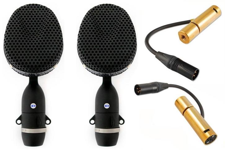 Coles 4038 Studio Ribbon Stereo Set + 4072 Stand Adapter|LPA, Muziek en Instrumenten, Microfoons, Ophalen of Verzenden
