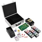 vidaXL 300-delige Pokerset 11,5 g, Hobby en Vrije tijd, Gezelschapsspellen | Kaartspellen, Verzenden, Nieuw