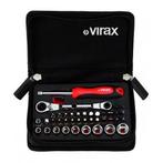 Virax koffer 41 doppen+bits 1/4, Bricolage & Construction, Sanitaire
