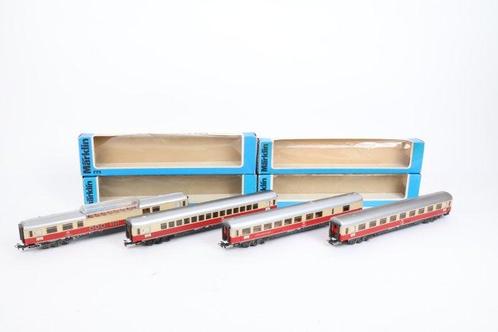 Märklin H0 - 4092/95/98/99 - Modeltrein personenwagen (4) -, Hobby en Vrije tijd, Modeltreinen | H0
