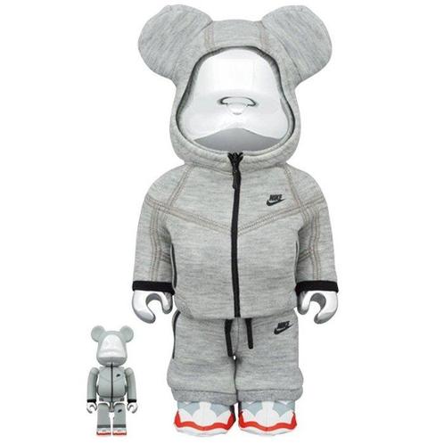 Medicom Toy Be@rbrick - 400% & 100% Bearbrick Set - Nike, Antiek en Kunst, Kunst | Schilderijen | Modern