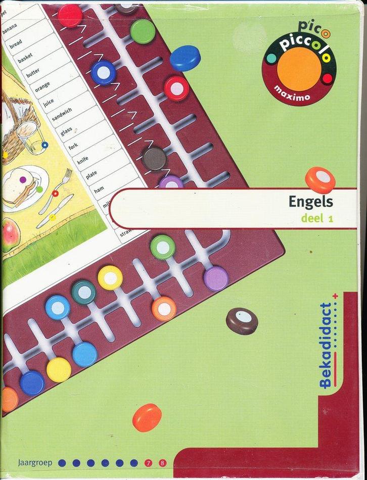 Pico Piccolo Maximo Engels 1 (incl CD) groep 7/8, Boeken, Schoolboeken, Verzenden