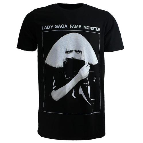 Lady Gaga Fame Album T-Shirt Zwart - Officiële Merchandise, Kleding | Heren, T-shirts